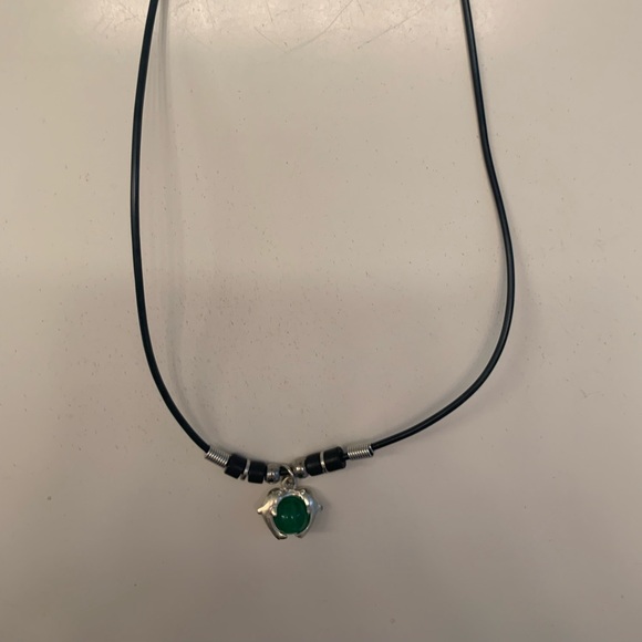 Necklace With Dolphins And Beads - Picture 4 of 8